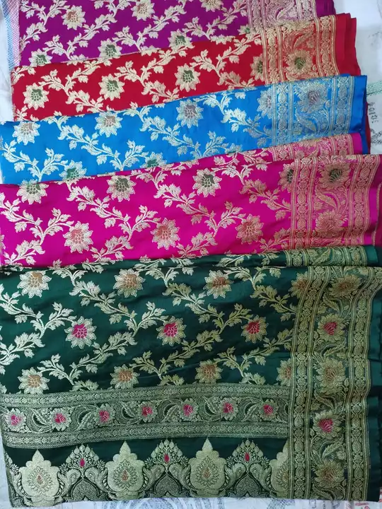 Banarasi kataan saree uploaded by Arzoo Textiles on 1/16/2023