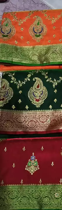 Banarsi silk uploaded by Saavi creation on 1/16/2023