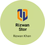 Business logo of Rizwan stor