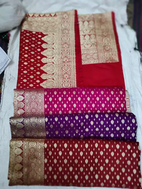 Banarasi kataan saree uploaded by Arzoo Textiles on 1/16/2023