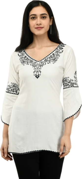 Women Embroidered Kurta uploaded by business on 1/16/2023