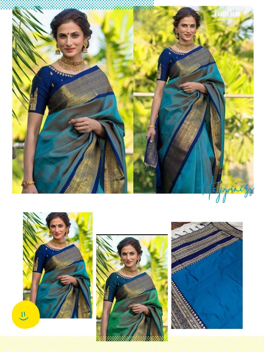 Soft banarasi silk saree  uploaded by RV FASHION on 1/16/2023