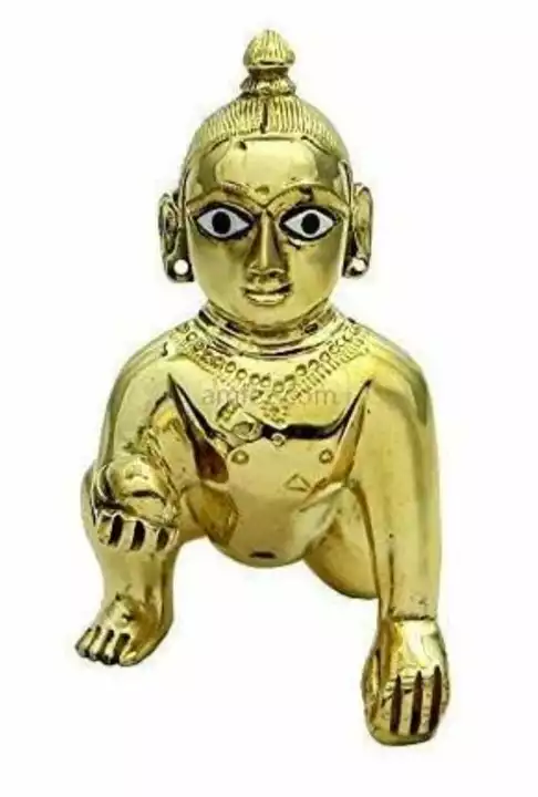 Brass Laddu Gopal uploaded by Surbhi Pooja Kit on 1/16/2023