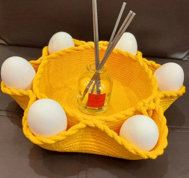 Cotton rope Egg Tray  uploaded by business on 1/16/2023