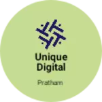 Business logo of Unique digital store