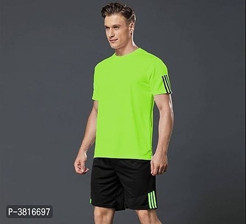 Men's Trendy Sports T Shirt & Shorts Set uploaded by My Shop Prime on 7/6/2020