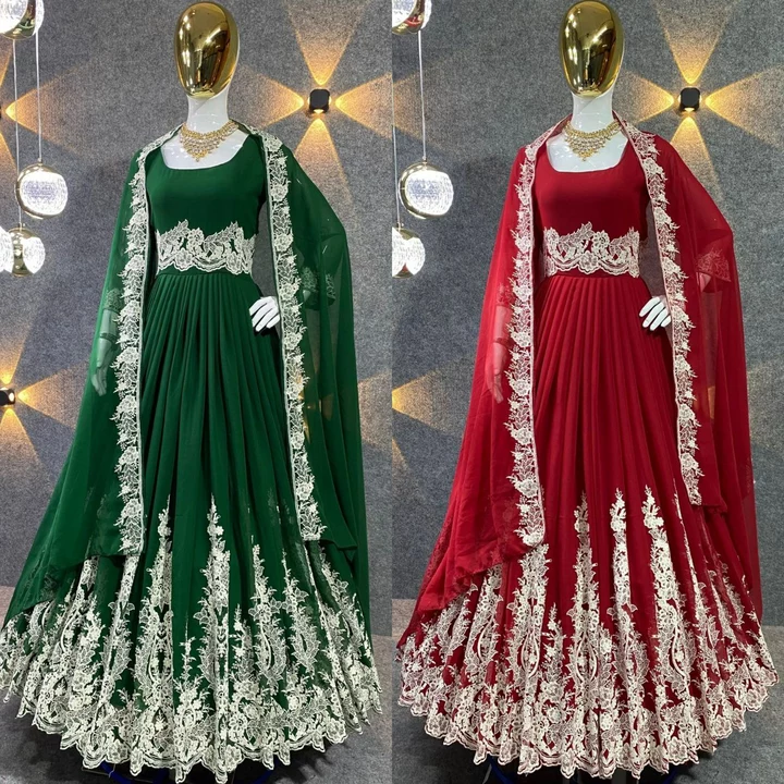 Designer gown uploaded by GS TRADERS on 1/16/2023
