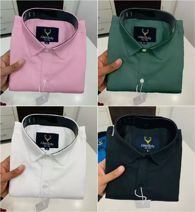 Post image I want 50+ pieces of Branded Shirt at a total order value of 25000. Please send me price if you have this available.