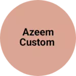 Business logo of Azeem custom