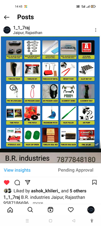 Wheel Balance in weight uploaded by B.R industries Jaipur on 1/17/2023