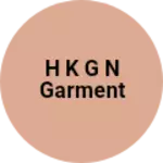 Business logo of H k g n garment