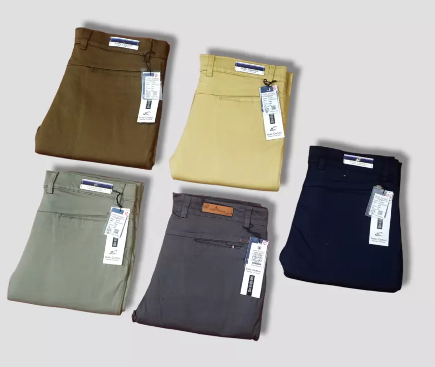 Info Cotton Trousers 30 to 36 size  uploaded by Men's wear on 1/17/2023