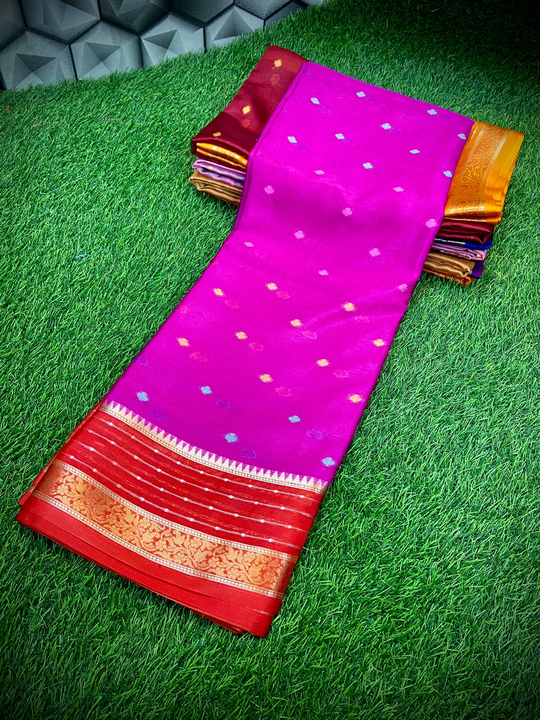 Banarsi Waamsilk Soft Saree uploaded by Meenawala Fabrics on 1/17/2023