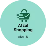 Business logo of Afzal shopping center