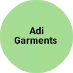 Business logo of Adi garments