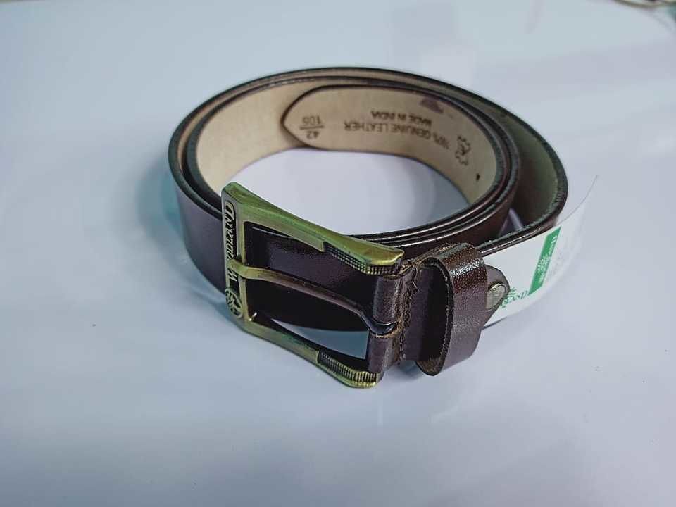 Stylish leather belt uploaded by business on 2/13/2021