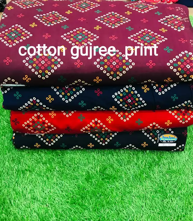 COTTON GUJREE PRINT  uploaded by business on 1/17/2023