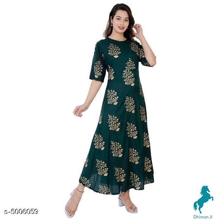 Catalog Name:*Aagam Attractive Rayon Kurtis*
Fabric: Rayon
Sleeve Length: Variable (Product Dependen uploaded by business on 2/13/2021