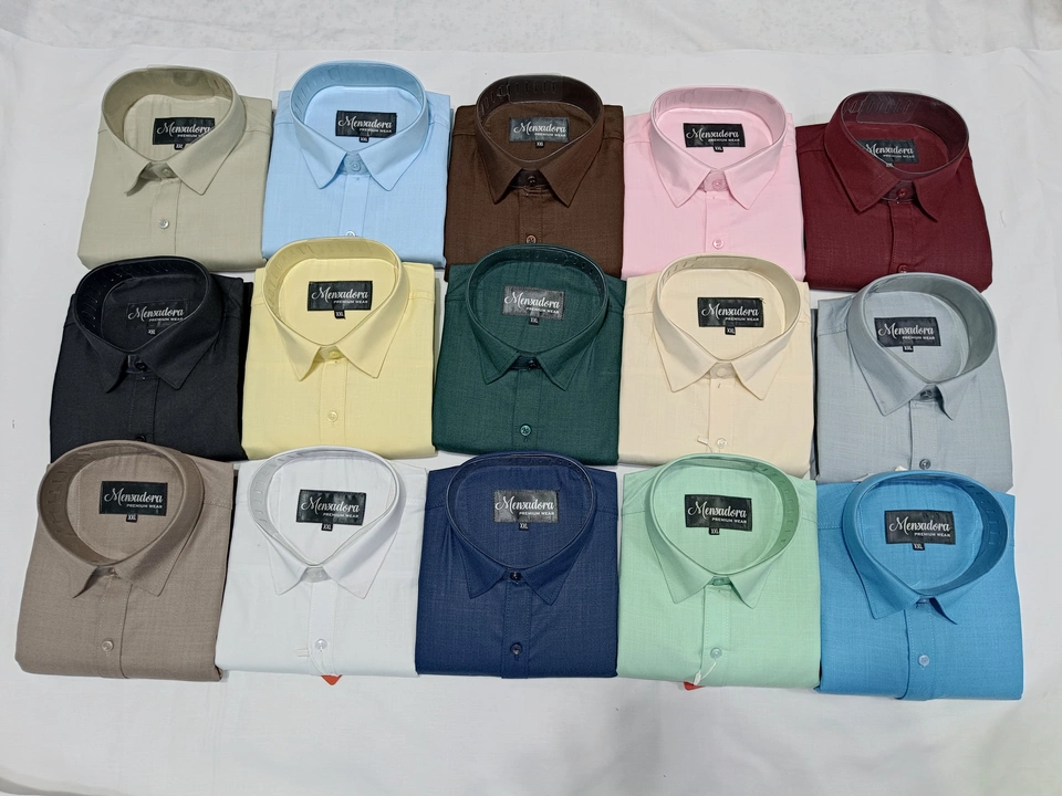 Plain Cotton Shirts  uploaded by SIF GARMENTS on 1/17/2023