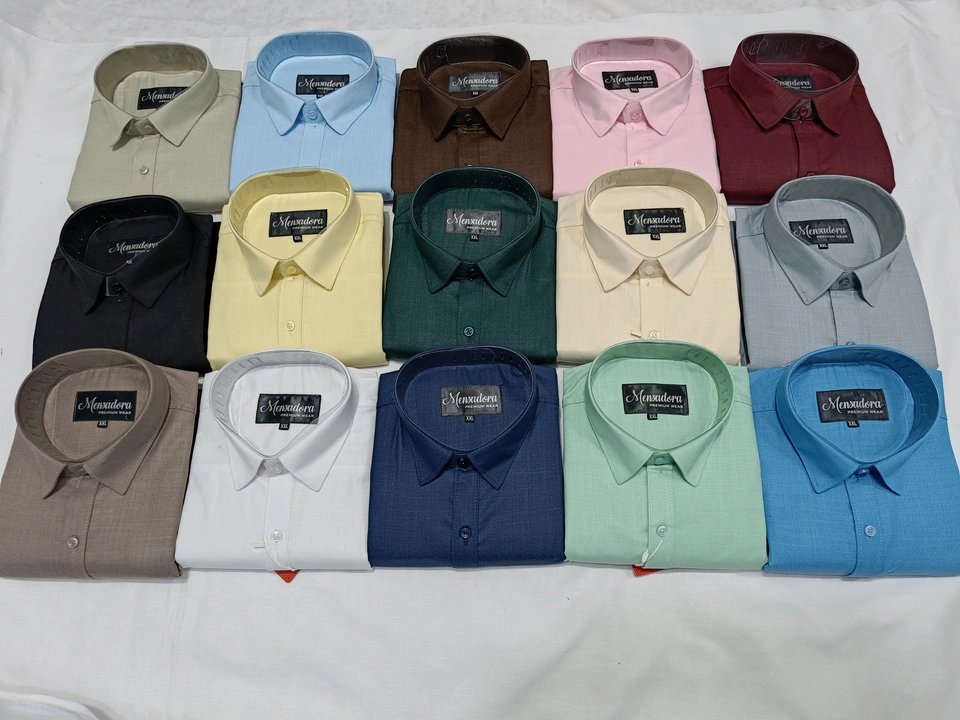 Plain Cotton Shirts  uploaded by SIF GARMENTS on 1/17/2023