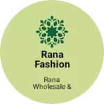 Business logo of Rana fashion hub