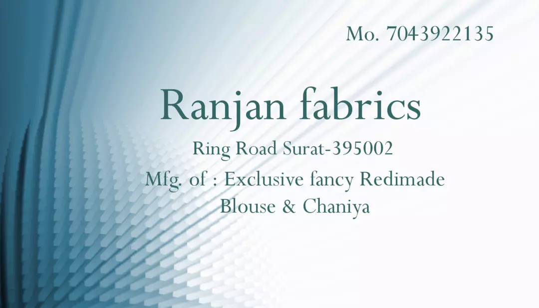 Ranjan fabrics