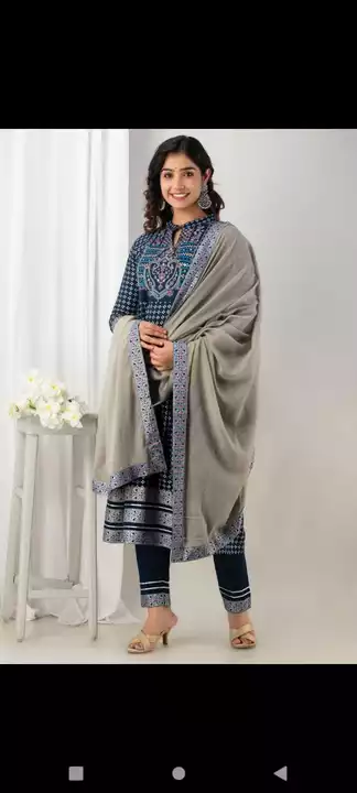 Kurti pant with duptta uploaded by Maa karni fashion on 1/17/2023