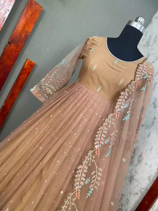 
*DESIGNER BEAUTIFUL AND HEAVY SEQUANCE EMBROIDERED WORK IN NET SALWAR SUIT WITH DUPATTA🚀* uploaded by NIVA CREATION on 1/17/2023