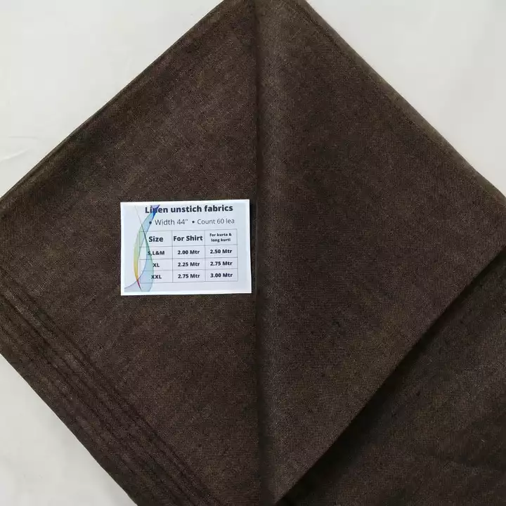 Pure linen fabric  uploaded by Sameer collection  on 1/17/2023