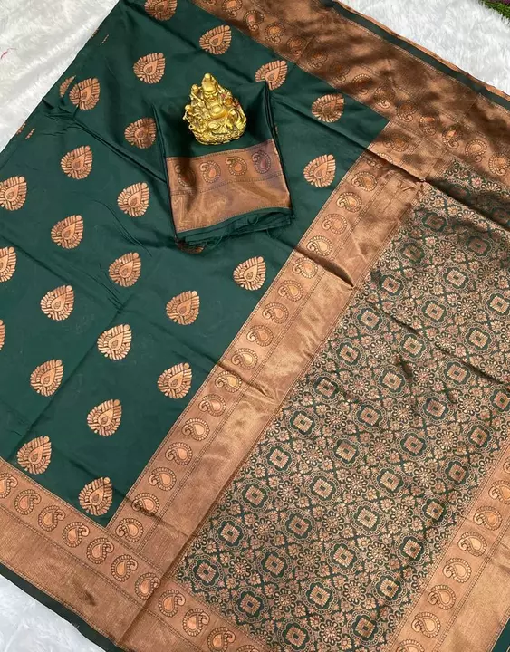 Lichi silk sarees  uploaded by NIVA CREATION on 1/17/2023