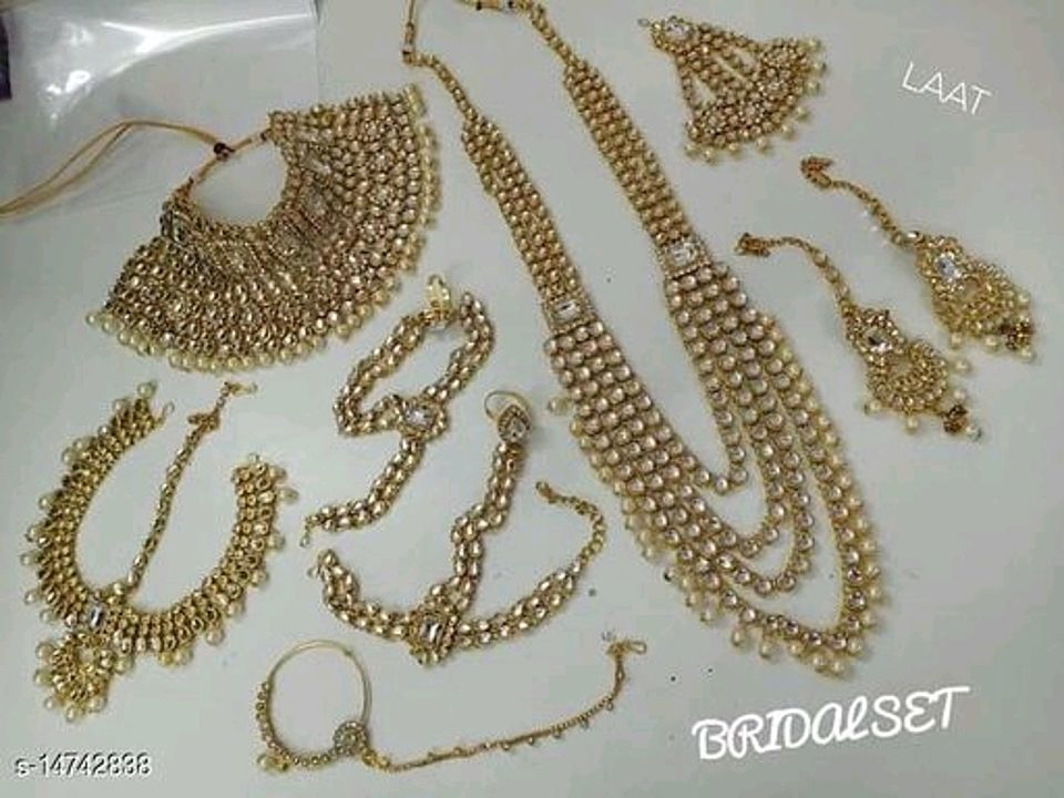 Bridal jewellery set uploaded by Glmours shopping on 2/13/2021