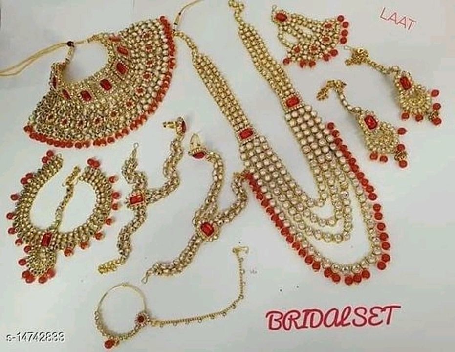 Bridal jewellery set uploaded by Glmours shopping on 2/13/2021