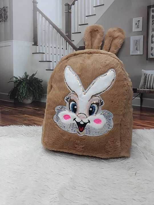 Fur 🐰 Bunny  Bagpack uploaded by business on 2/13/2021