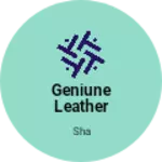 Business logo of Geniune leather