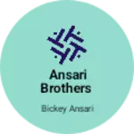 Business logo of Ansari brothers