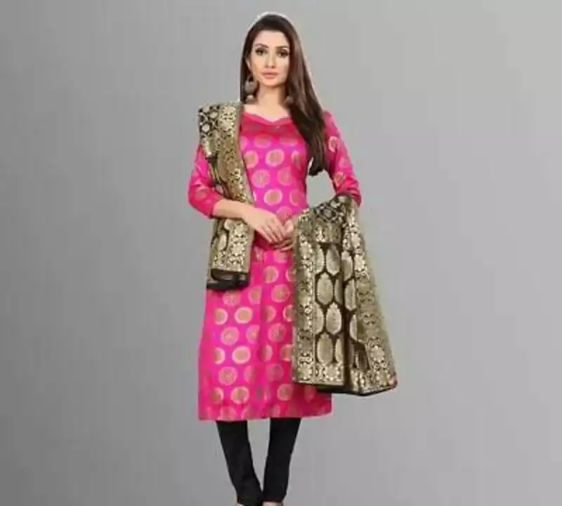 Banarasi un Stitched Dress Material  uploaded by SN creations on 5/28/2024
