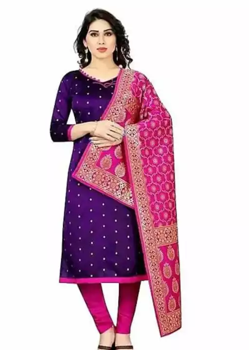 Banarasi un Stitched Dress Material  uploaded by SN creations on 1/18/2023
