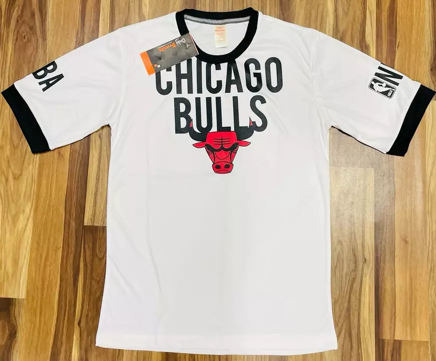 Chicago Bulls t shirt round neck  uploaded by Panth_manufracture.ltd on 5/31/2024