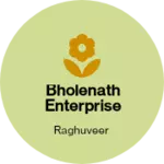 Business logo of Bholenath Enterprises