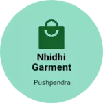 Business logo of Nhidhi garment