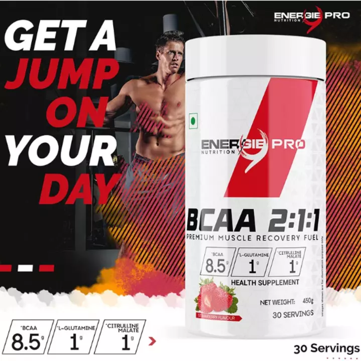 BCAA 2:1:1 (Strawberry Flavour) 450g uploaded by Darjuv9 Team Eagle on 1/18/2023