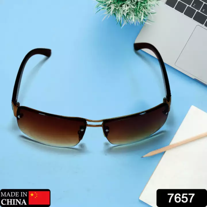 7657 Men Casual Sunglasses Flexible Design ( 1 pcs ) uploaded by DeoDap on 1/18/2023