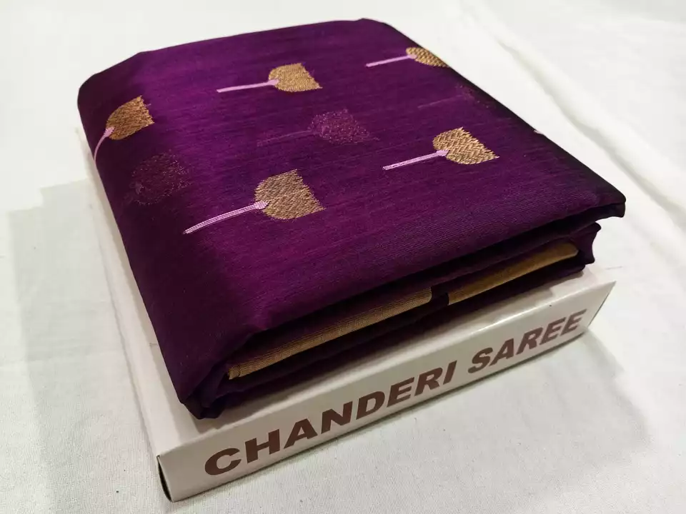 handwoven fancy designer buta work pattu silk saree uploaded by Virasat kala chanderi on 1/18/2023
