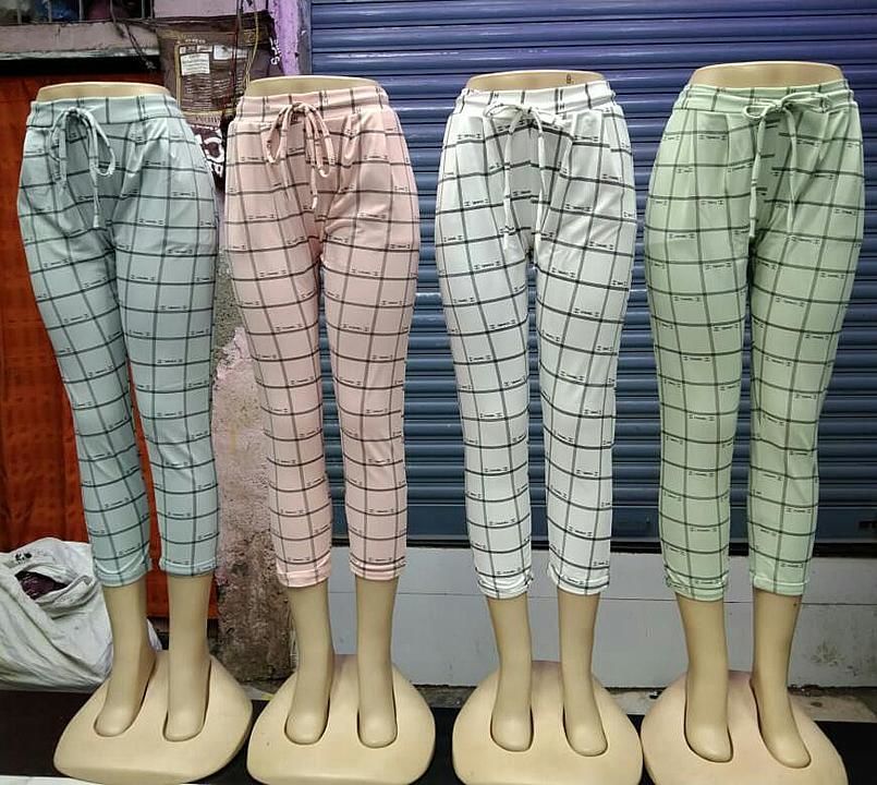 Checks ankle length pant uploaded by Aalishan Creation on 2/13/2021