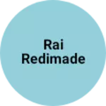 Business logo of Rai Redimade