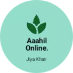 Business logo of Aaahil online. Business home