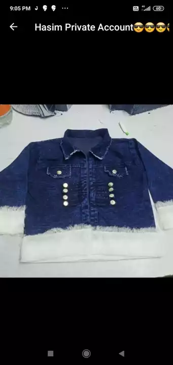 Denim jacket  uploaded by H Kumar Manufacturer on 1/18/2023