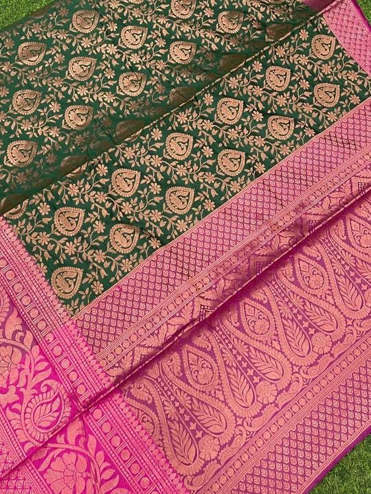 Ladybook Kanchivaram Silk Saree uploaded by Shree Fashion Hub on 1/18/2023