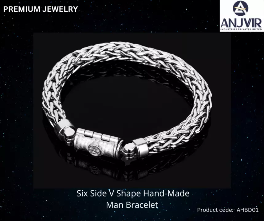 925 Sterling Silver  Bracelet uploaded by Anjvir Industries Private Limited on 1/18/2023