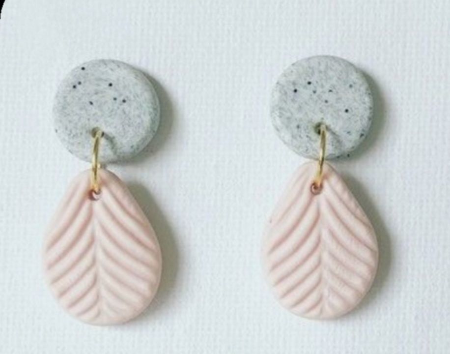 Clay earing uploaded by Aanishi creation  on 2/13/2021